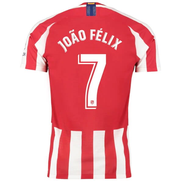 Tailandia Camiseta Atletico Madrid NO.7 João Félix 1ª 2019-2020 Rojo